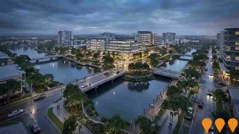 AI impression: Maroochydore City Centre, Communities, Precincts & Urban Renewal