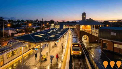 AI impression: Cross River Rail - Corinda Station, Transport & Logistics