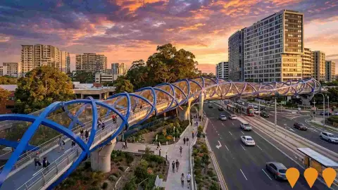 AI impression: North Ryde Station Precinct - Lachlan's Line, Communities, Precincts & Urban Renewal
