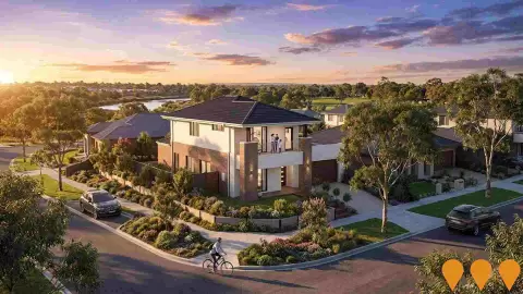 AI impression: River Valley, Residential Development