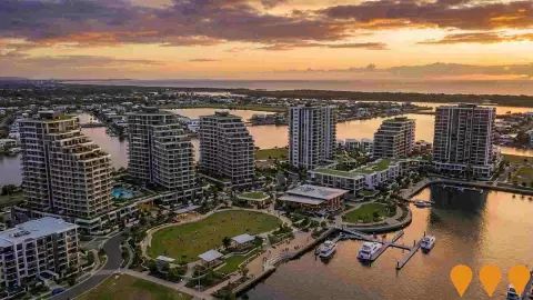 AI impression: Clear Island Waters Urban Village, Communities, Precincts & Urban Renewal