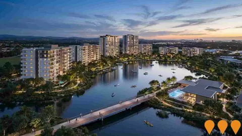 AI impression: Lakesview Robina, Communities, Precincts & Urban Renewal