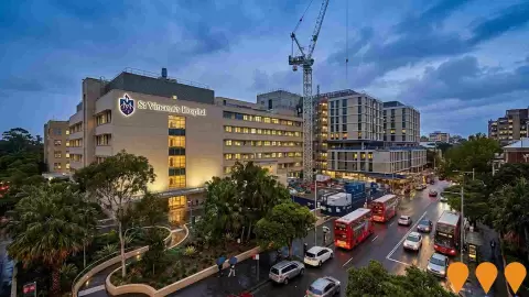 AI impression: St Vincent's Hospital Darlinghurst Campus Redevelopment, Health & Medical