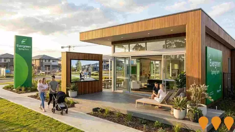 AI impression: Evergreen Spring Farm, Communities, Precincts & Urban Renewal