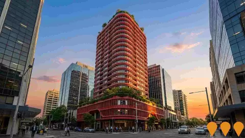 AI impression: Warada on Walker, Business Parks & Technology Hubs