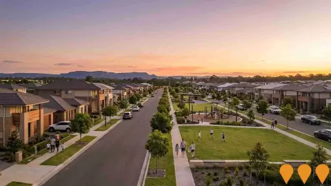AI impression: Mirvac Marsden Park Residential Development, Residential Development
