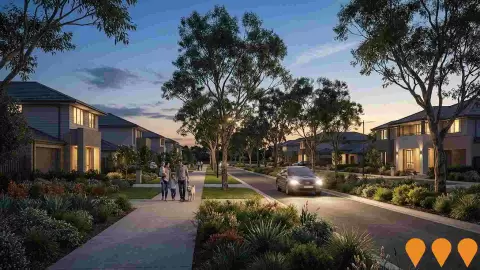 AI impression: Officer Fields, Residential Development