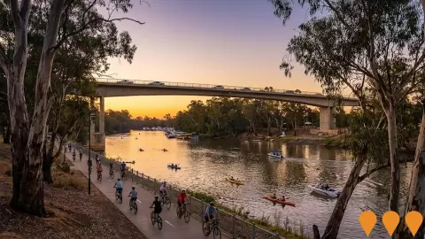 AI impression: Echuca-Moama Bridge Project, Transport & Logistics