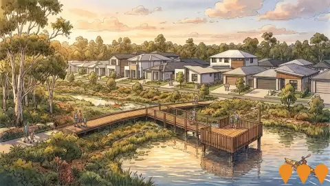 AI impression: Arundel Springs Estate, Residential Development