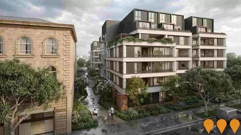 AI impression: Stanton Place, Precincts & Urban Renewal