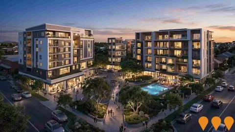 AI impression: Bathla Group Cabramatta Mixed-Use Development, Communities, Precincts & Urban Renewal