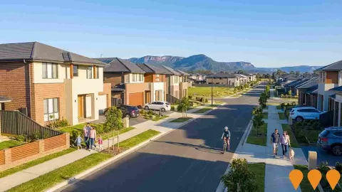 AI impression: Highland Views, Communities, Precincts & Urban Renewal