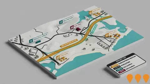 AI impression: Nelson Bay Road Duplication - Williamtown to Bobs Farm, Transport & Logistics