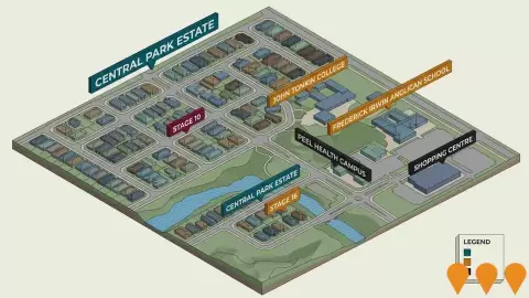 AI impression: Central Park Estate, Communities, Precincts & Urban Renewal