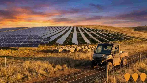 AI impression: Wellington Solar Farm, Energy