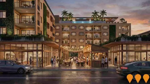 AI impression: Bohemian Byron Bay, Communities