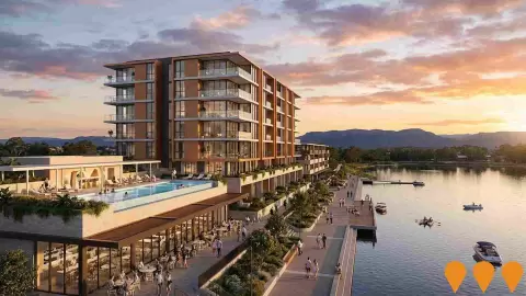 AI impression: Perle at East Side Quarter, Communities