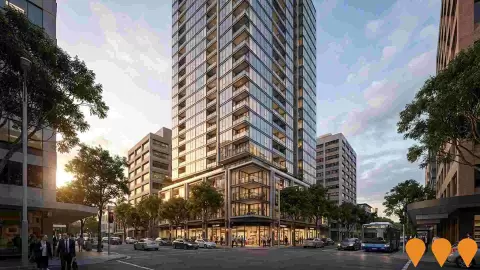 AI impression: Shop Top Housing at 275 Alfred Street, Residential Development