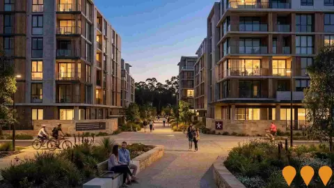 AI impression: Northern Residential Precinct, Rouse Hill, Communities, Precincts & Urban Renewal