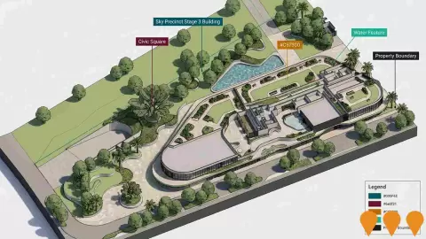 AI impression: Sky Precinct Stage 3 Newstead, Residential Development