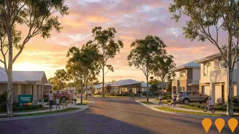AI impression: Riverstone Crossing Estate, Residential Development