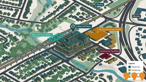 AI impression: Beecroft Place Landream, Residential Development