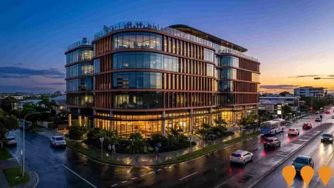 AI impression: KSD2 Hamilton Harbour Office Tower, Business Parks & Technology Hubs