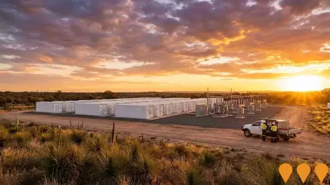 AI impression: Panorama Battery Energy Storage System, Energy