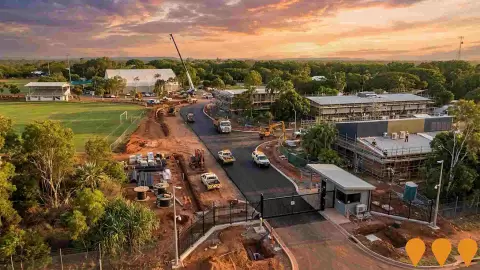 AI impression: Defence Establishment Berrimah Redevelopment, National Security