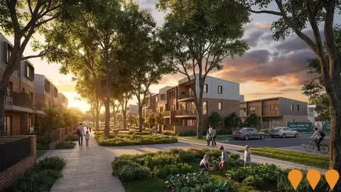 AI impression: Landcom Schofields Affordable Housing, Residential Development