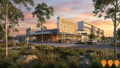 AI impression: Aura Business Park (Caloundra South Industrial Precinct), Business Parks & Technology Hubs