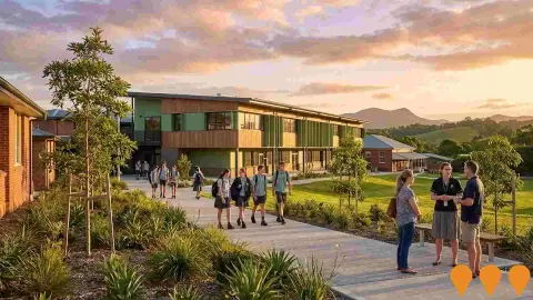 AI impression: Murwillumbah Schools Upgrades, Education & Training