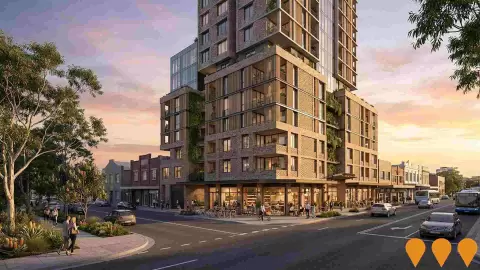 AI impression: Annandale Mixed Use Build-to-Rent Development, Residential Development