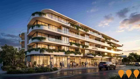 AI impression: Harbour Frankston, Residential Development
