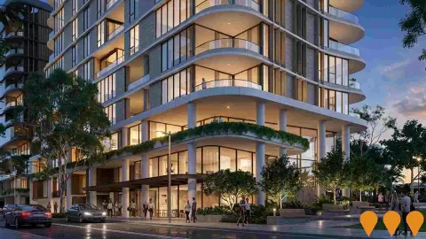 AI impression: Areas 18-20 St Leonards South, Residential Development