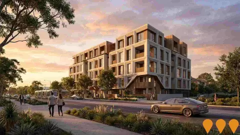 AI impression: Bond Central, Residential Development