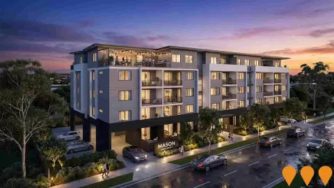 AI impression: Mason Apartments - The Hills Village, Residential Development