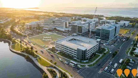 AI impression: Kawana Health Precinct Expansion, Health & Medical