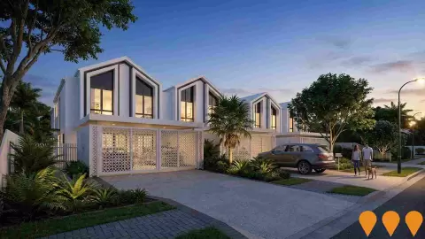 AI impression: Lakeview Boulevard Townhouses, Communities