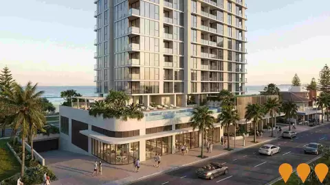 AI impression: Exhale Surfers Paradise, Residential Development