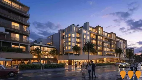 AI impression: Coogee Bay Hotel Redevelopment, Tourism