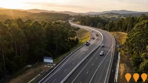 AI impression: Lyell Highway Upgrade - Granton to New Norfolk, Transport & Logistics