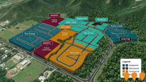 AI impression: Pinecrest Master Planned Community, Residential Development