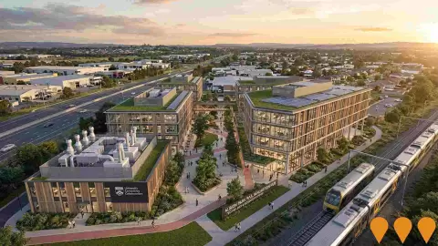 AI impression: Albion Park Rail Innovation Hub, Business Parks & Technology Hubs