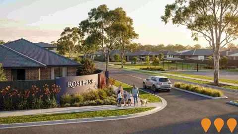 AI impression: Rosebank Estate, Residential Development