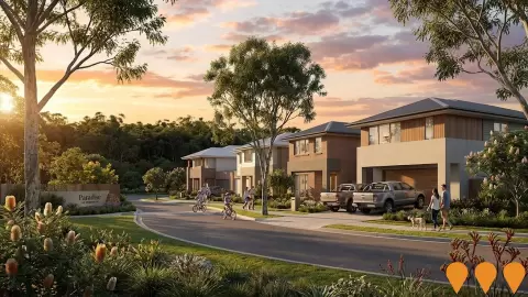 AI impression: Paradise in Parkinson, Residential Development