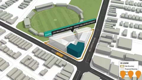 AI impression: 550 Williamstown Road Port Melbourne, Residential Development