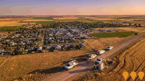 AI impression: Deniliquin NBN Fibre Upgrade, Telecommunications