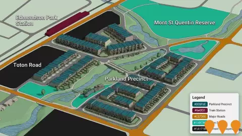 AI impression: Chapter Place Terraces, Residential Development