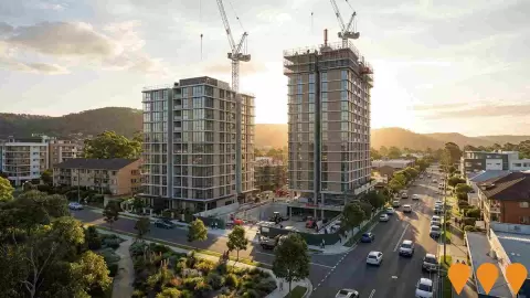 AI impression: Residential Towers - Watt Street and Henry Parry Drive, Residential Development